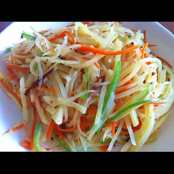 ジャガイモと人参の花山椒炒め レシピ 作り方 By ぴーちゃん3279 楽天レシピ ジャガイモと人参の花山椒炒め レシピ 作り方 By ぴーちゃん3279 楽天レシピ